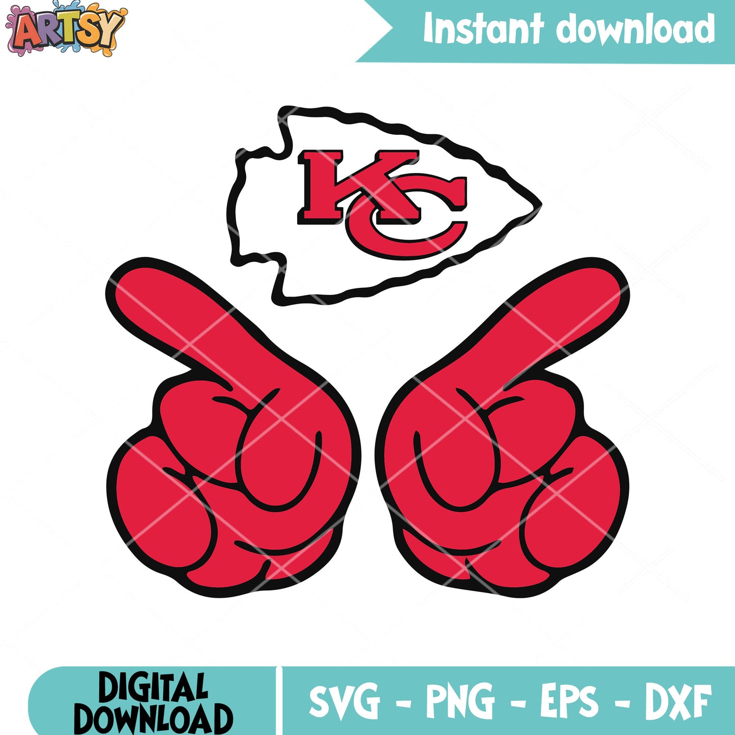 Kansas city chiefs cheerleader svg, kc chiefs svg, afc west svg