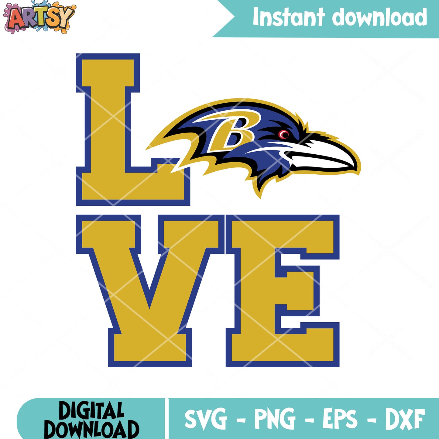 L falcon v e svg, blue raven svg, baltimore ravens svg
