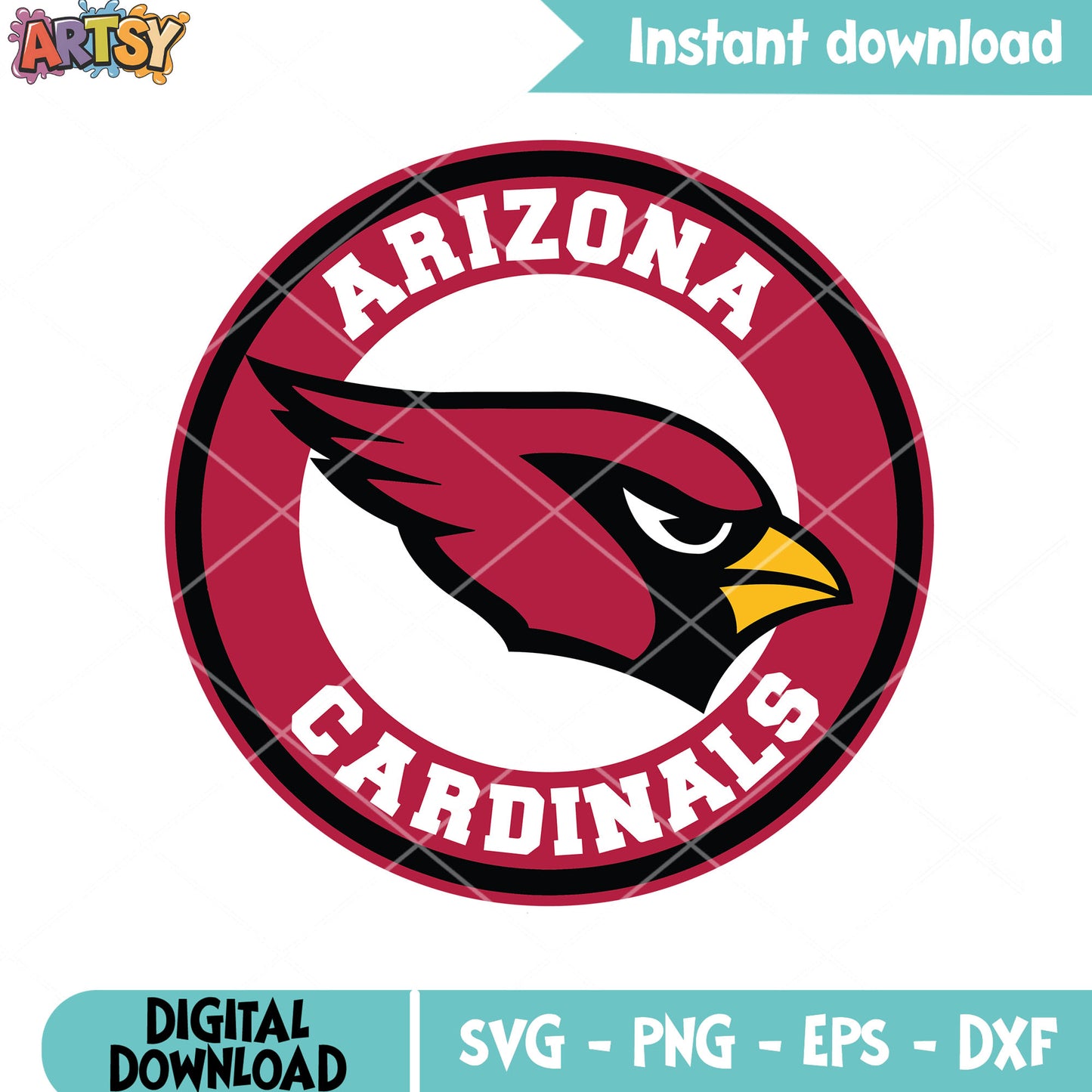 Logo Arizona cardinals svg, nfl football team svg, nfc west svg