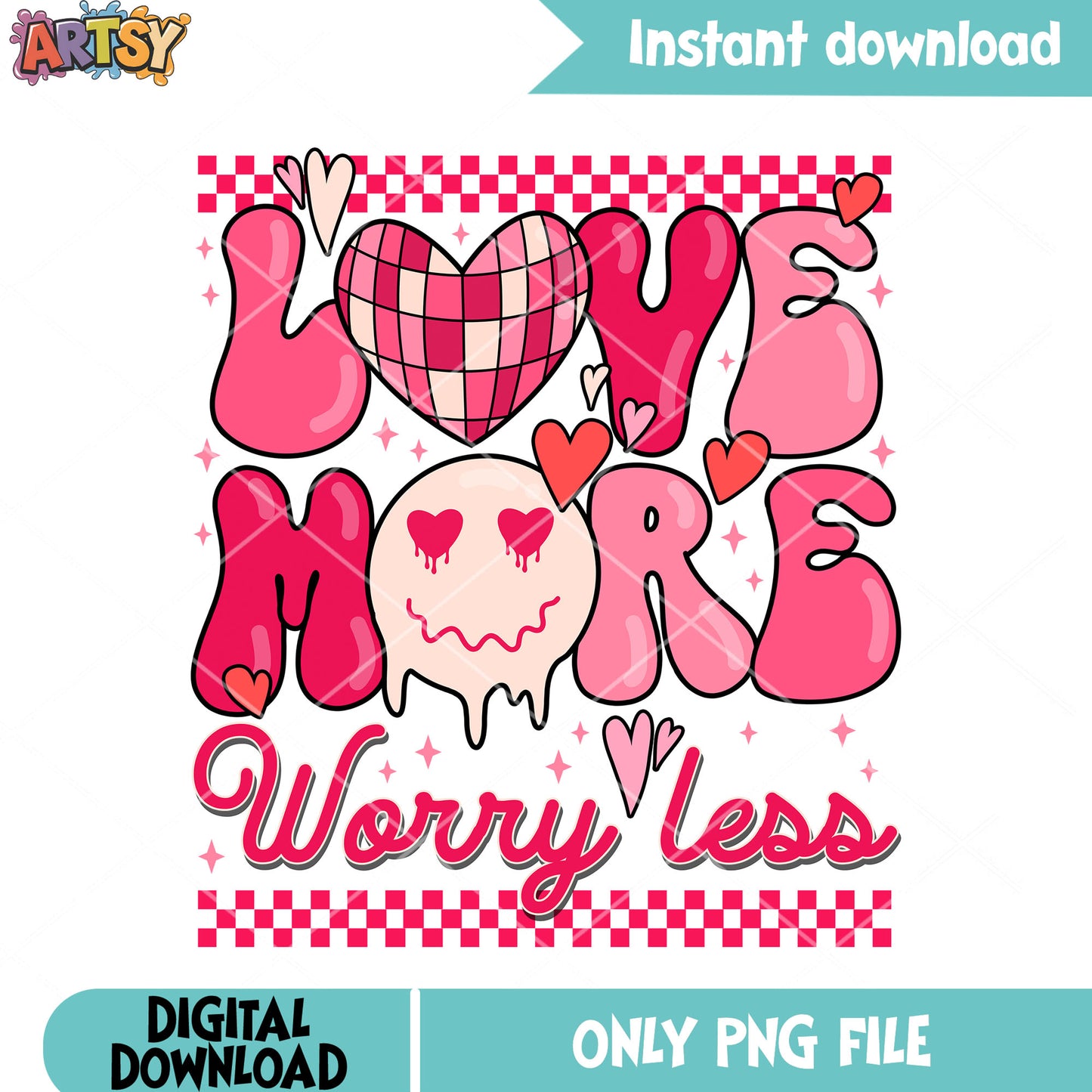 Lovely poster valentine png, valentine vibes png, valentine poster png