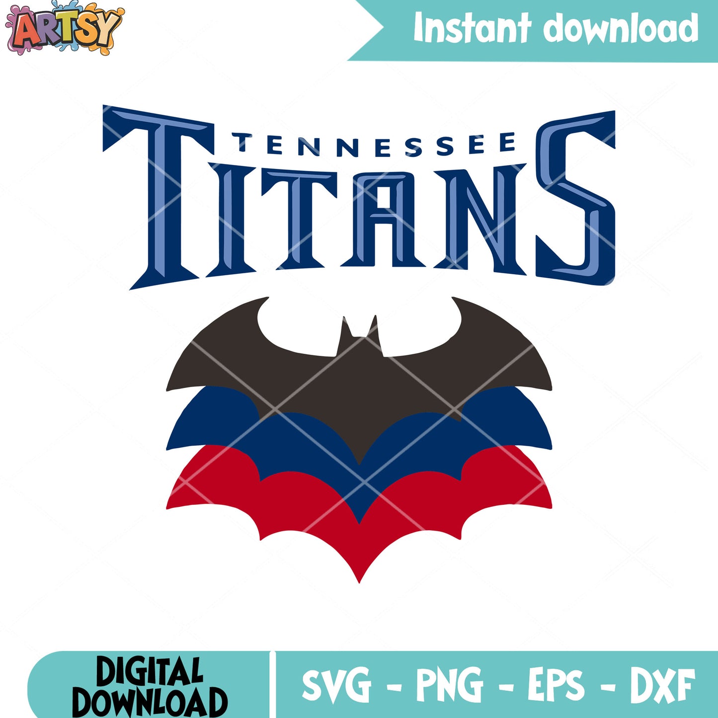 Marvel titans football team team svg, tennessee svg, batman svg