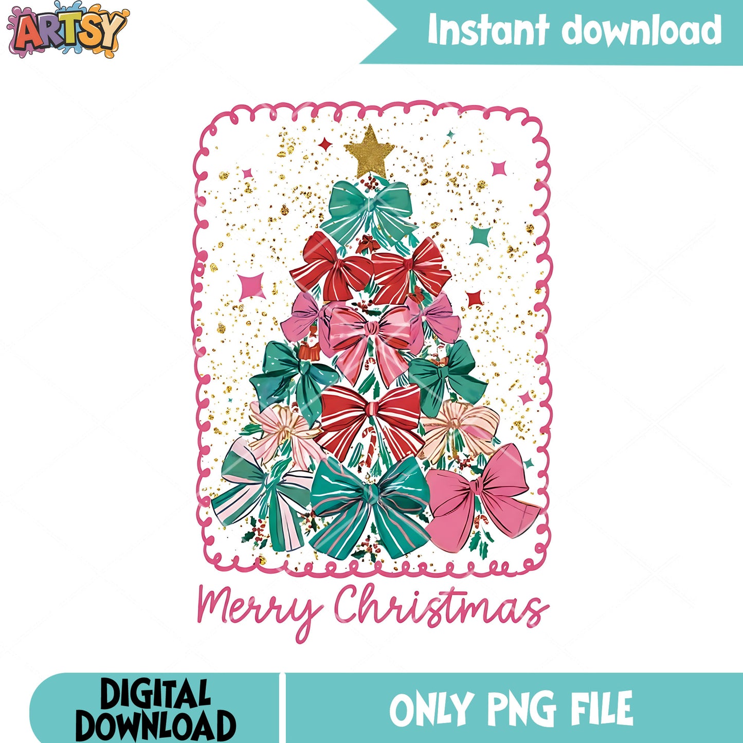 Merry christmas png, christmas tree png, christmas star png
