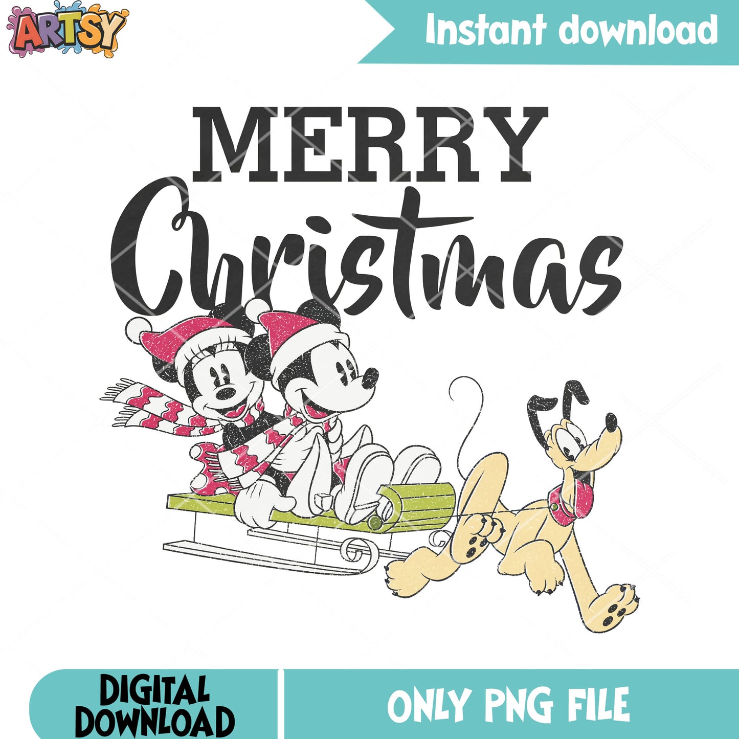 Mickey minnie pluto png, mickey and friends png, merry christmas png
