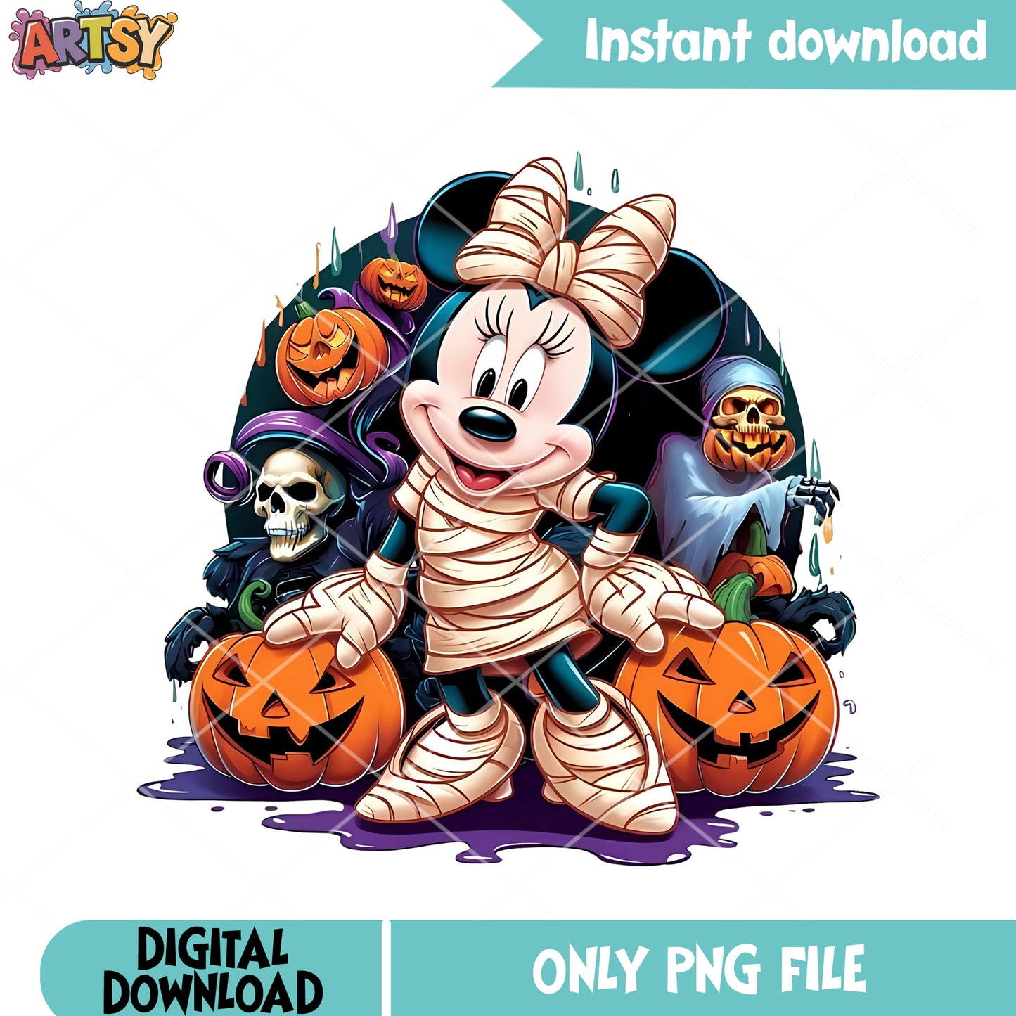 Mummy the winnie png, wicker pumpkin png, disney character png