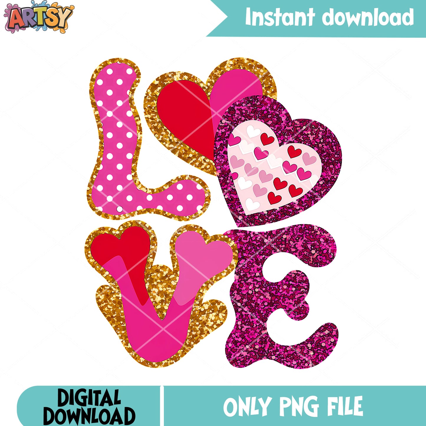 My love poster vibes png, valentines day png, love gifts png