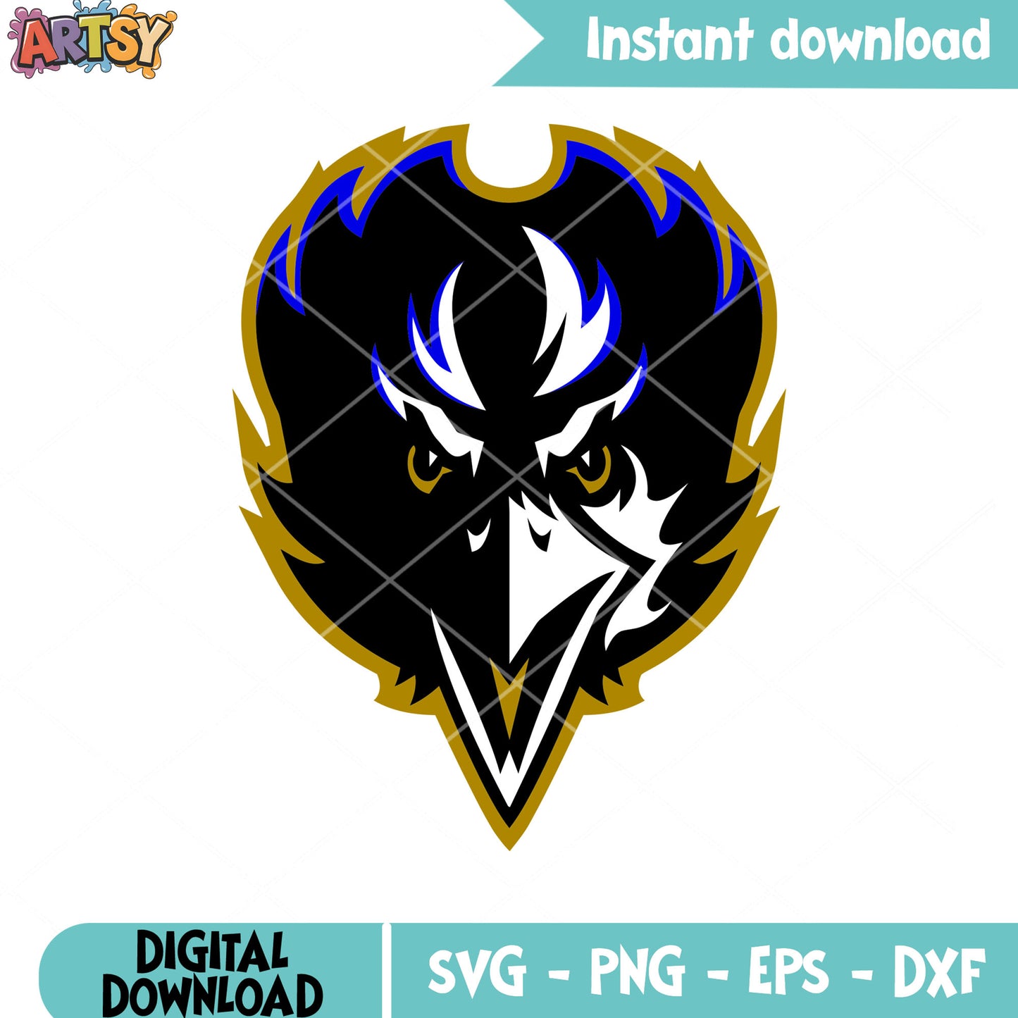 NFL football leauge svg. m and t bank svg, baltimore ravens svg