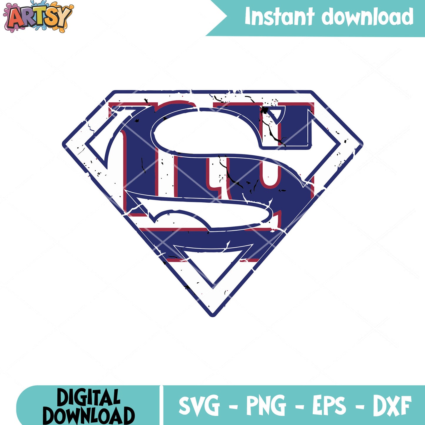 NY football giants team svg, new york giants svg, superman svg