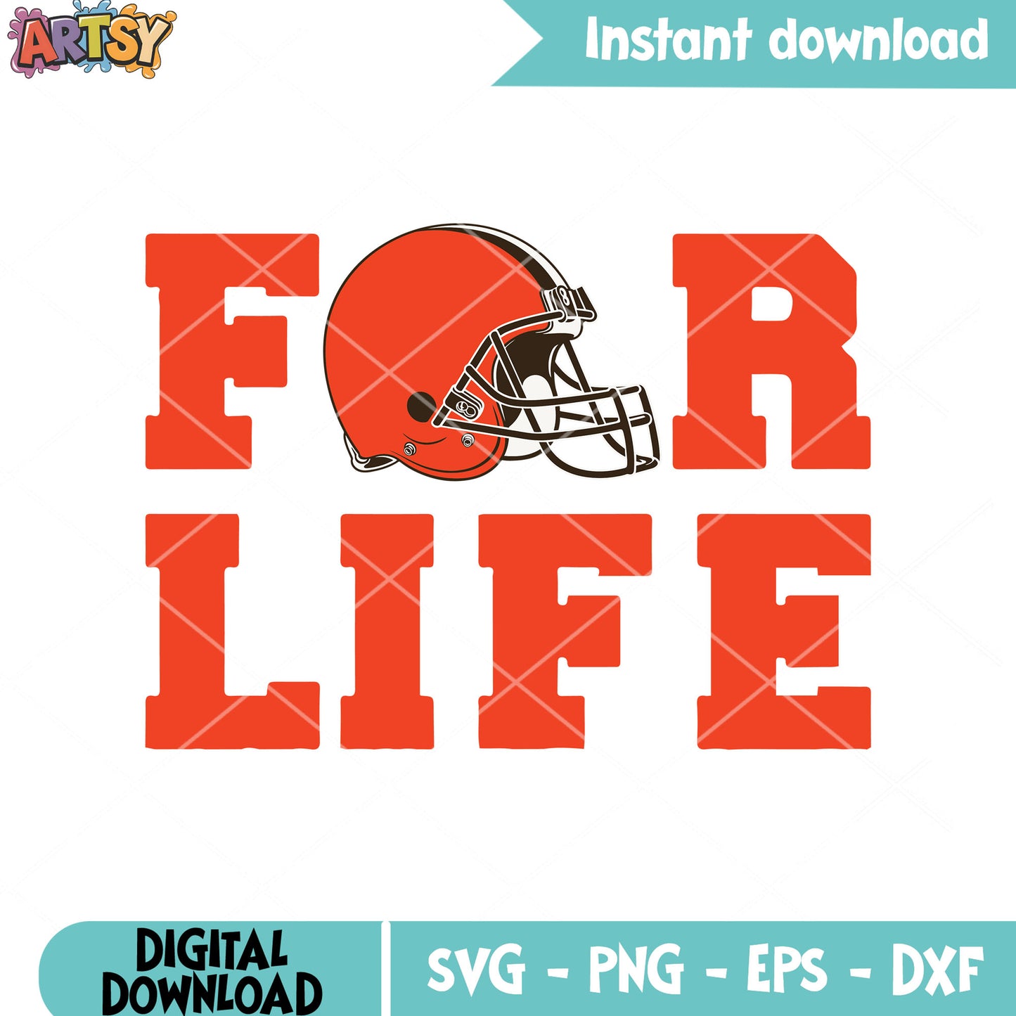 National football leauge svg, for life svg, cleveland browns svg