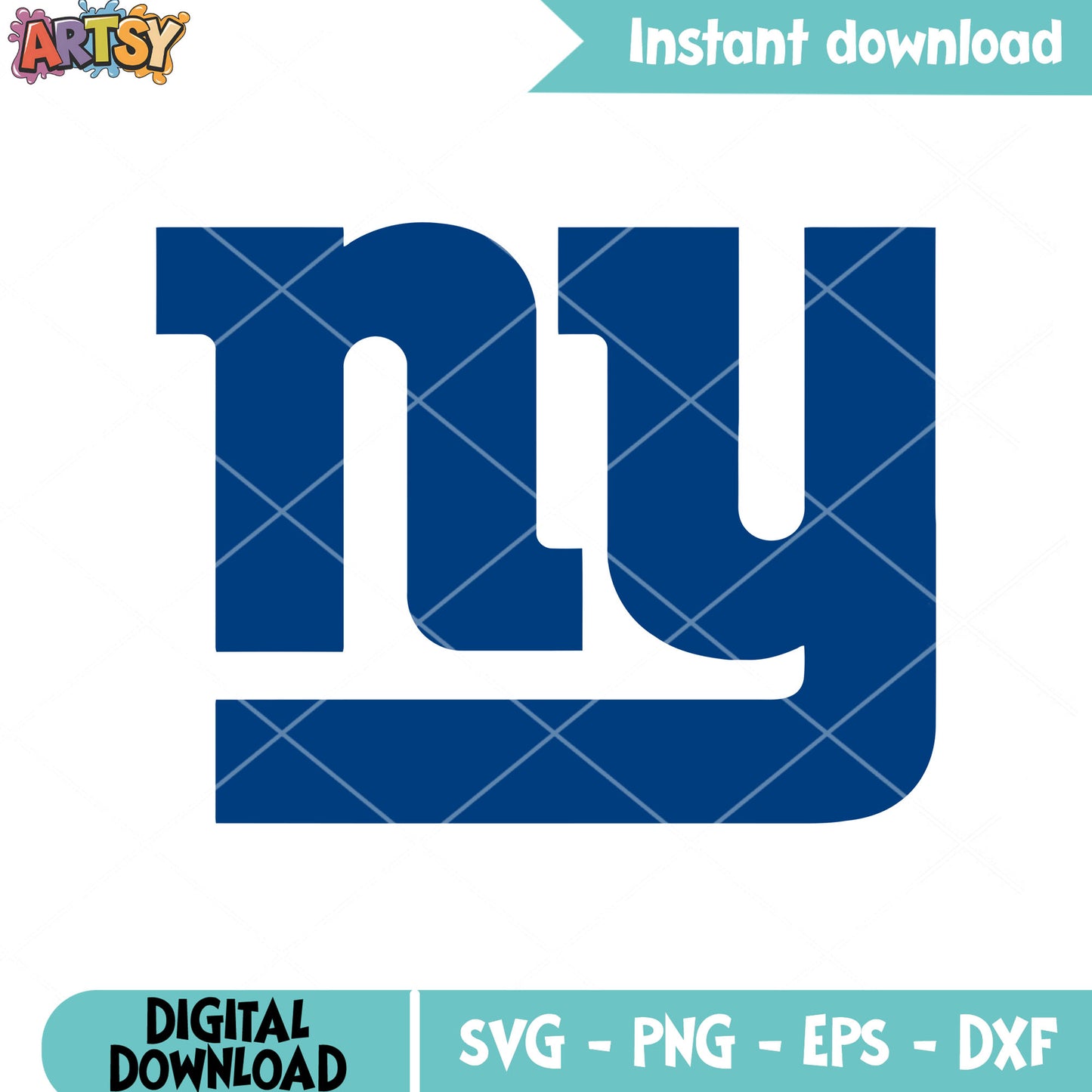 New york logo team svg, new york giants svg, afc giants svg
