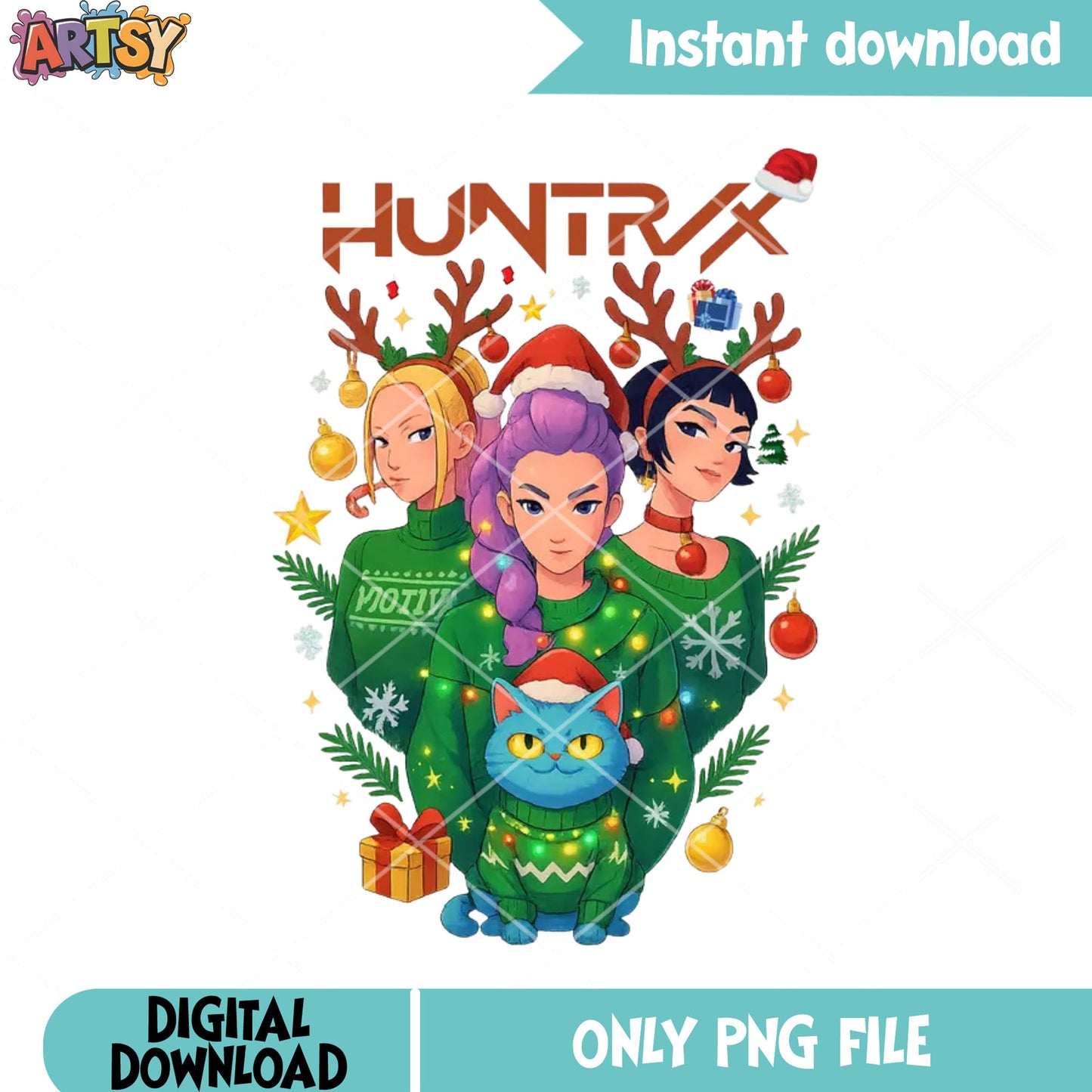 Noel costume huntrix png, kpop demon hunters png, noel png, derpy png