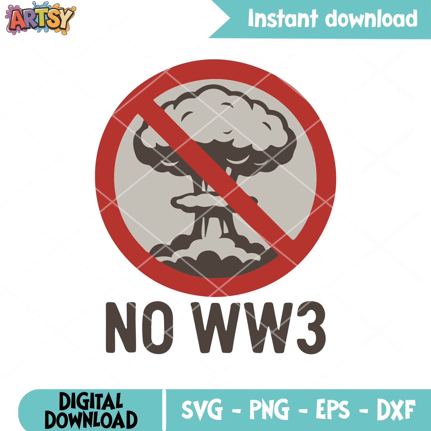 No world war 3 svg, world war 3 svg, trump world war 3 svg