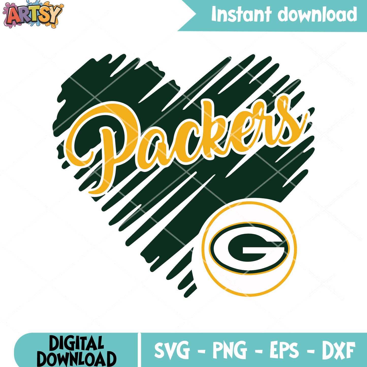 Packers the G football team svg, green bay packers svg, AFC svg