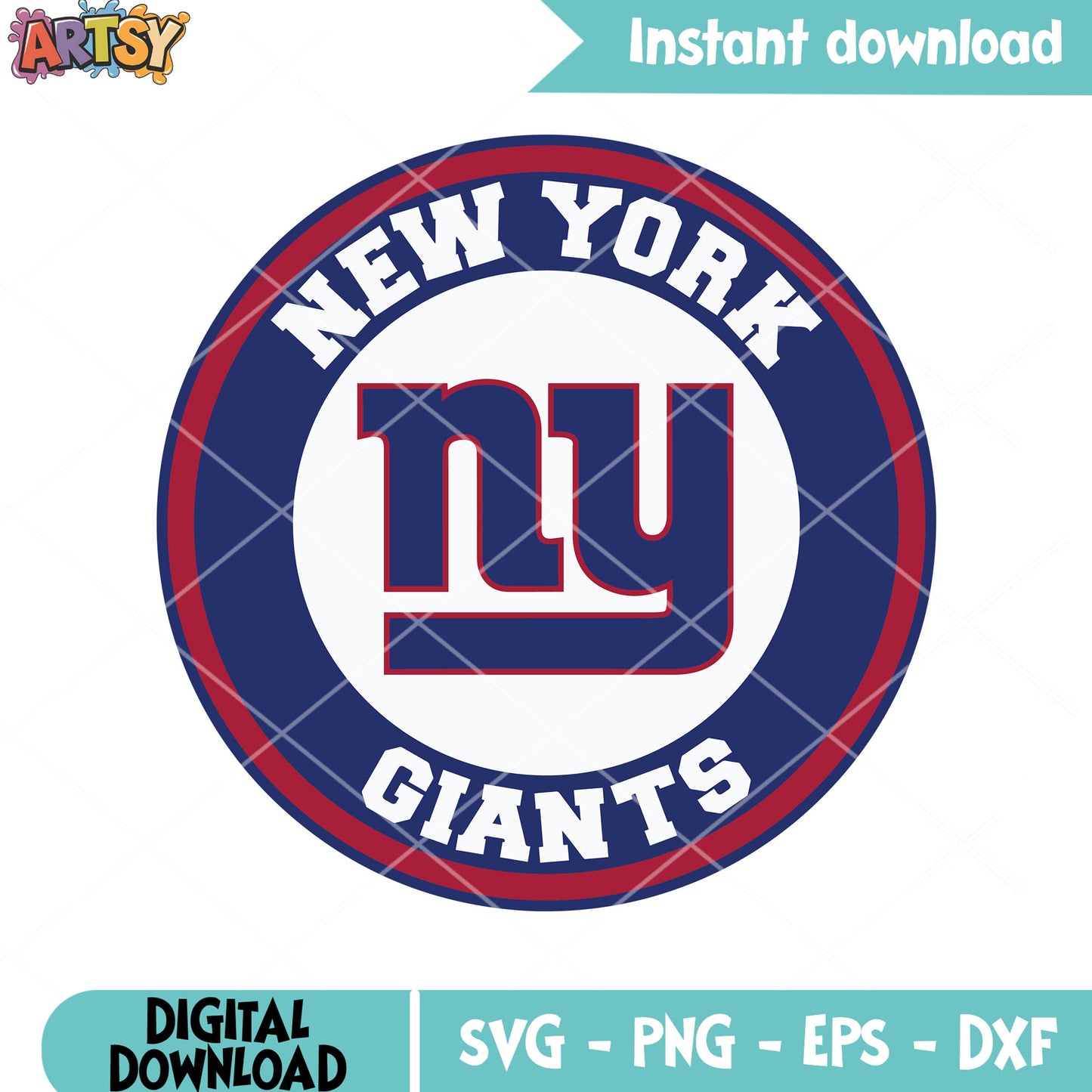 Poster giants team svg, new york giants football svg, nfl football svg