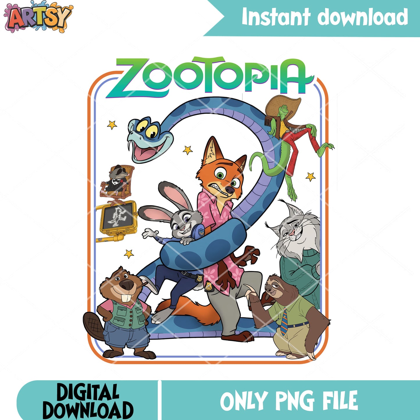 Poster joy zootopia 2 png, zootopia movies png, mr big png