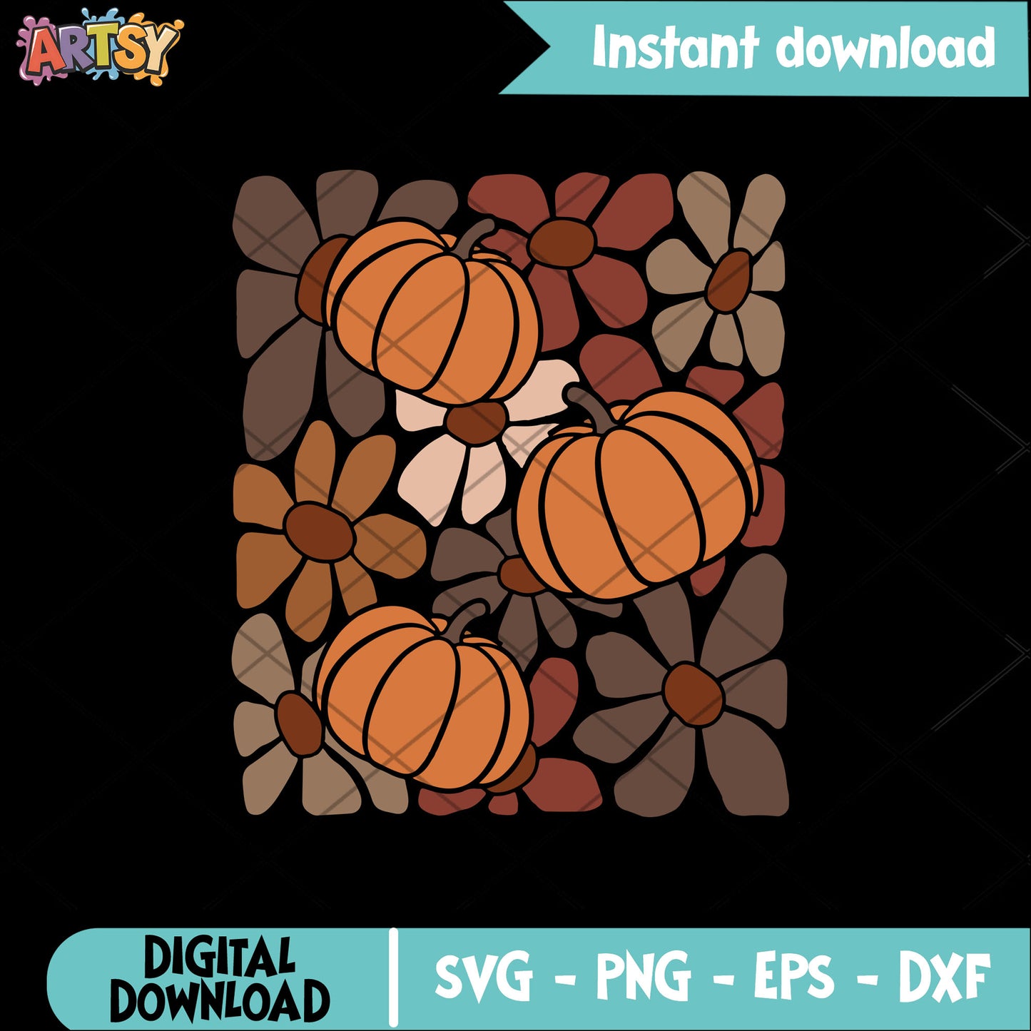 Pumpkin fall vibes design svg, fall pumpkin svg, fall vibes svg