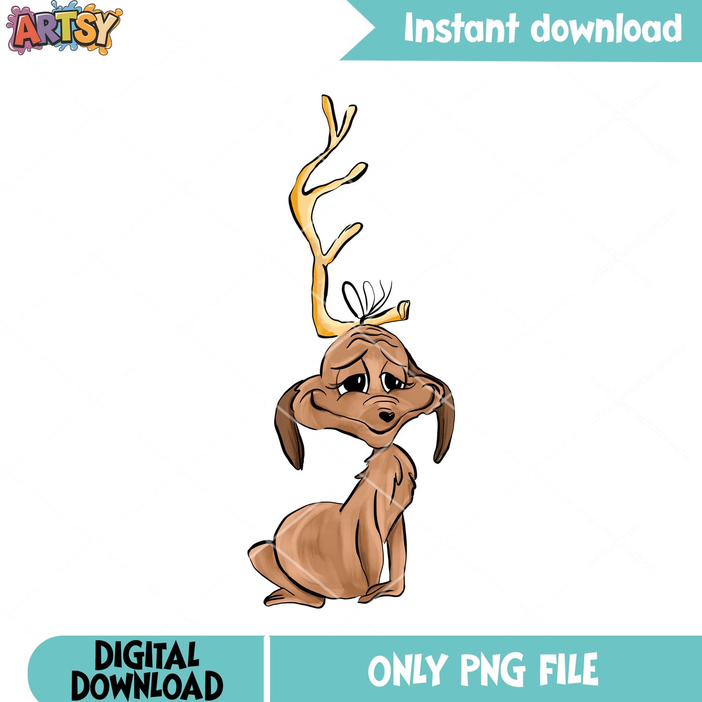Resting bitch dog face png, how the grinch stole christmas png