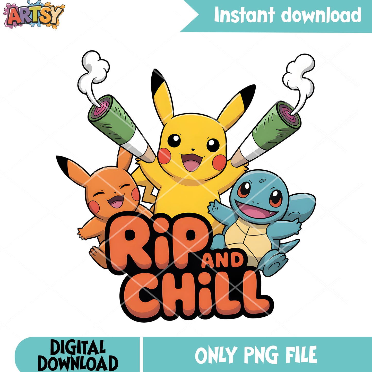 Rip and chill pokemon png, pikachu pokemon png, pokemon movie png