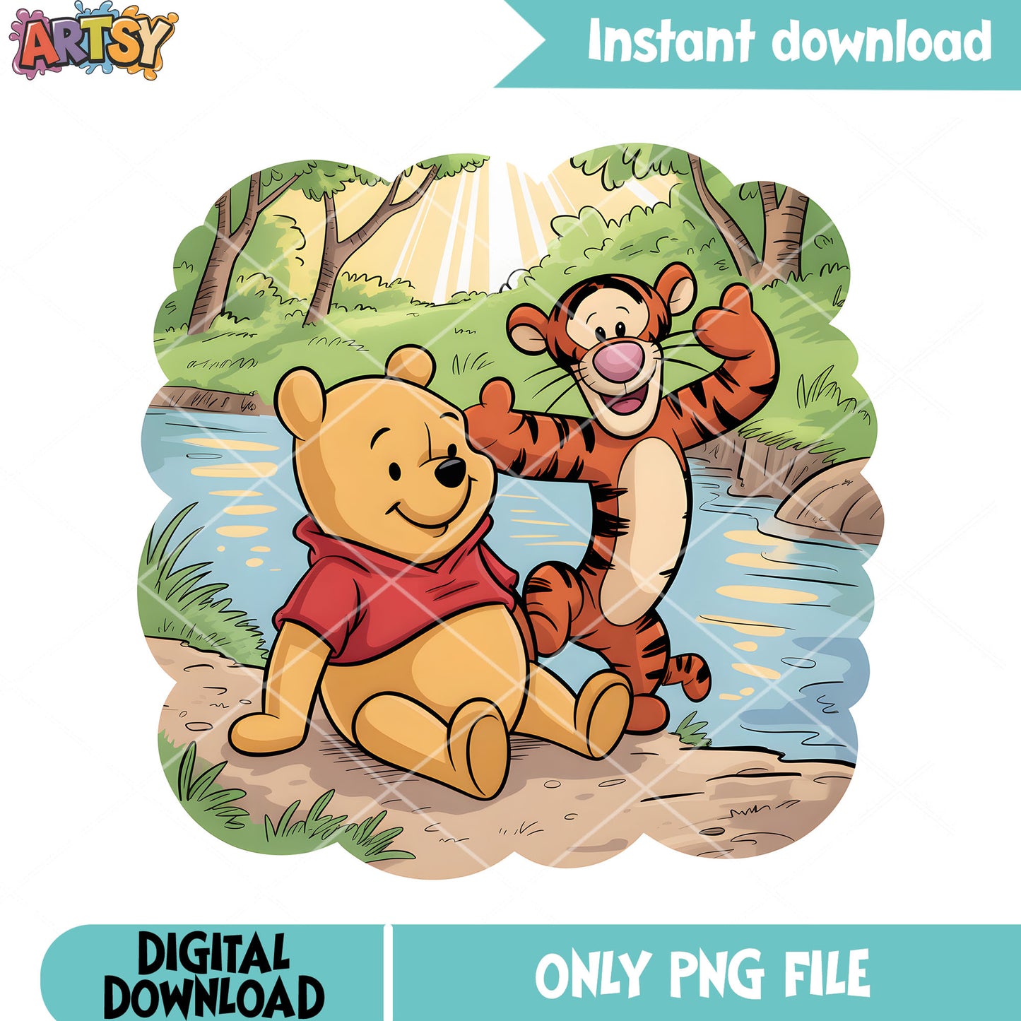 River pooh poster play png, disney movies png, winnie the pooh png