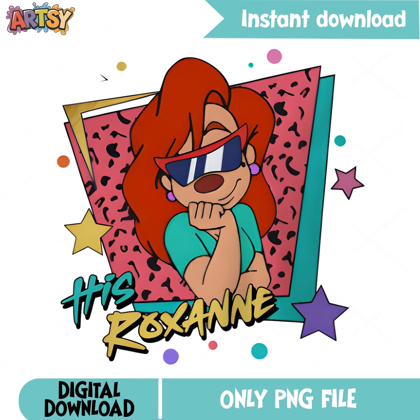 Roxanne A Goofy Movie PNG, His Roxanne PNG, Goofy Movie PNG