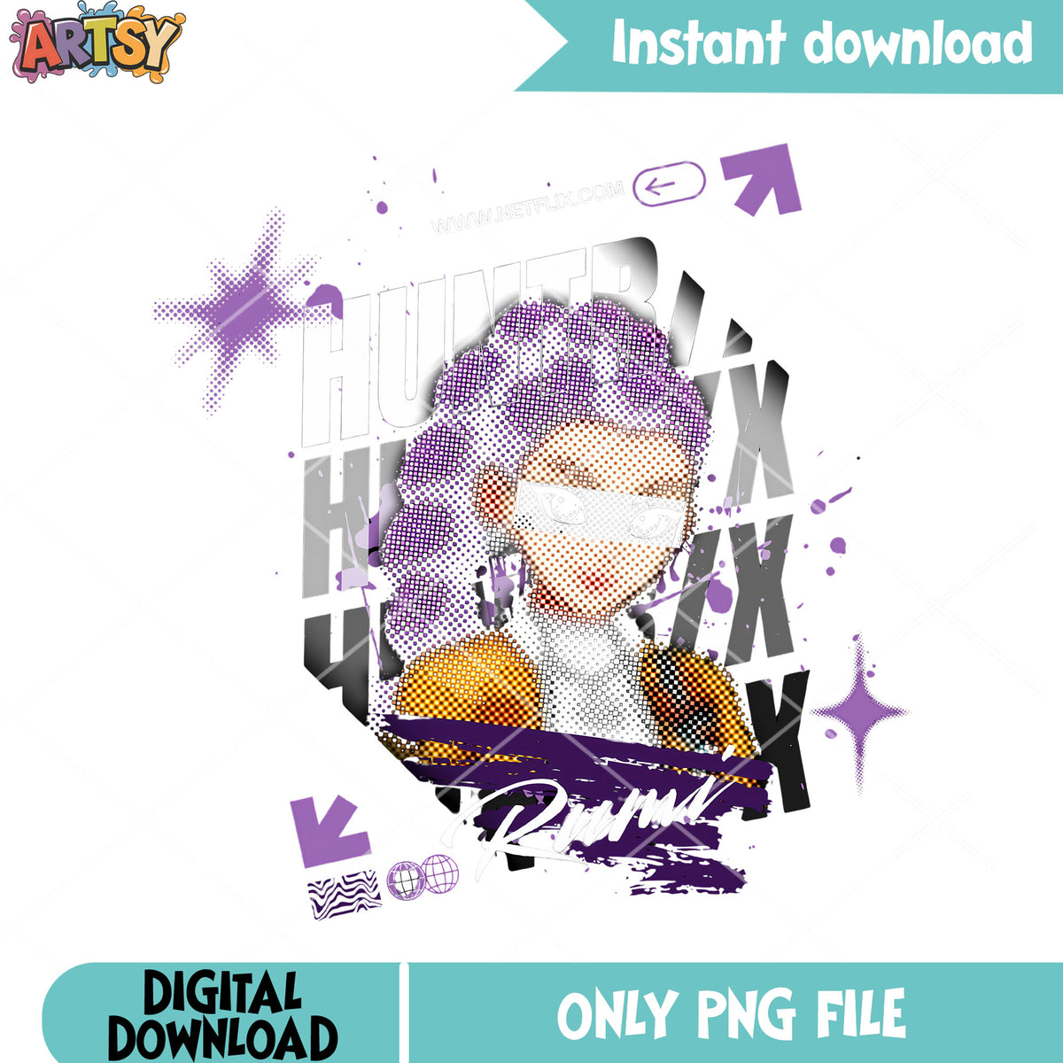 Rumi poster girl kpop png, rumi kpop png, rumi demon png