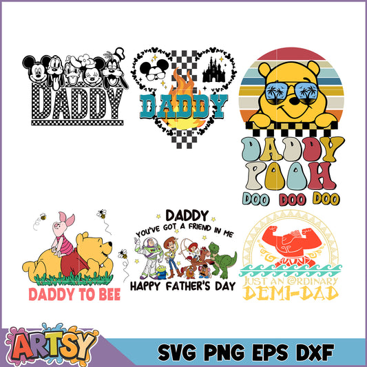 SVG Bundle for Dads Fun Designs Fathers Day Celebration Graphics