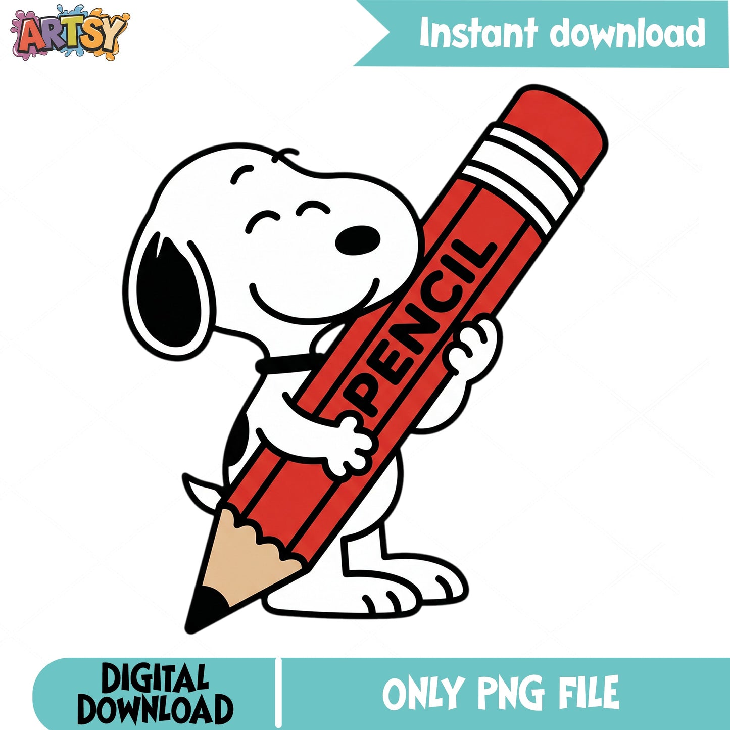 Snoopy Back To School PNG, Peanuts Clipart, Teacher PNG