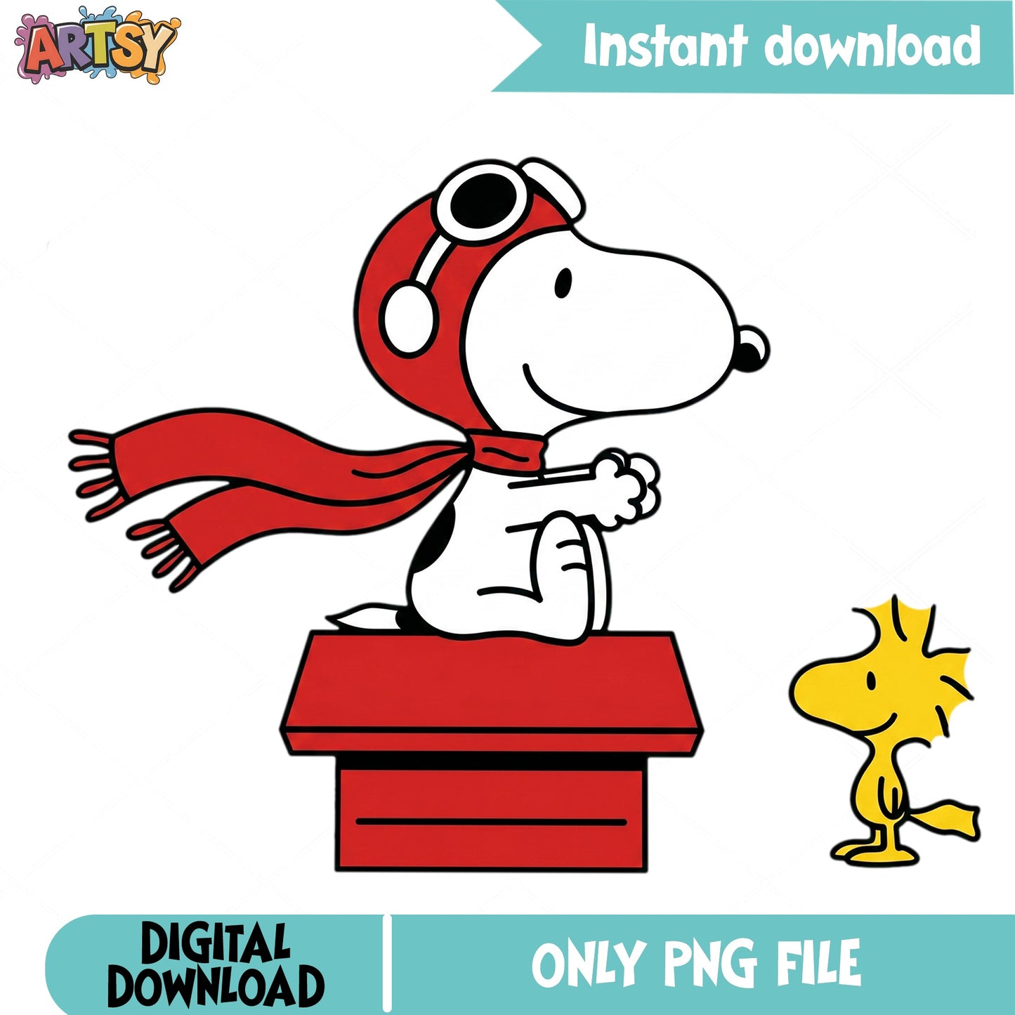 Snoopy Pilot PNG, Woodstock Peanuts PNG, Charlie Brown PNG