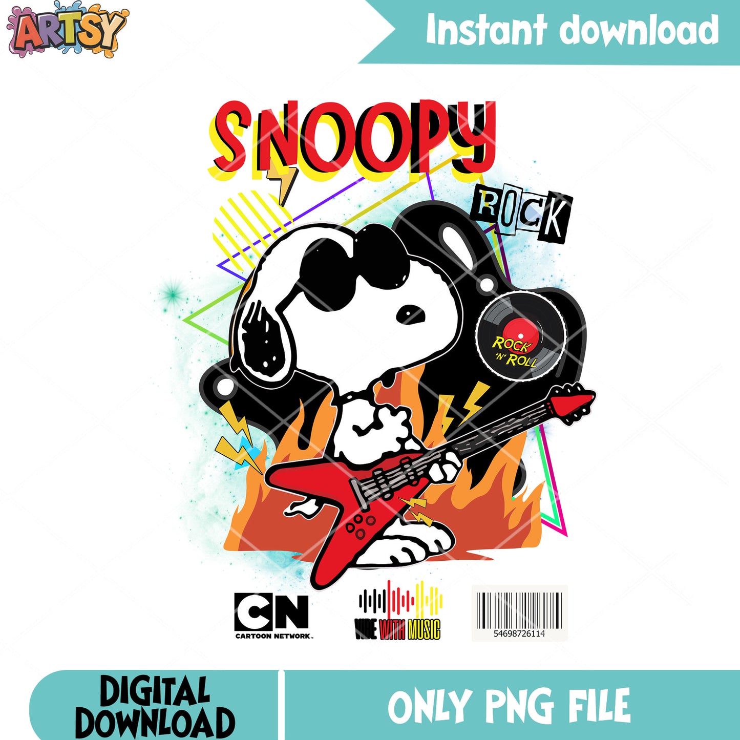 Snoopy dog rock png, cartoon snoopy png, snoopy dog png