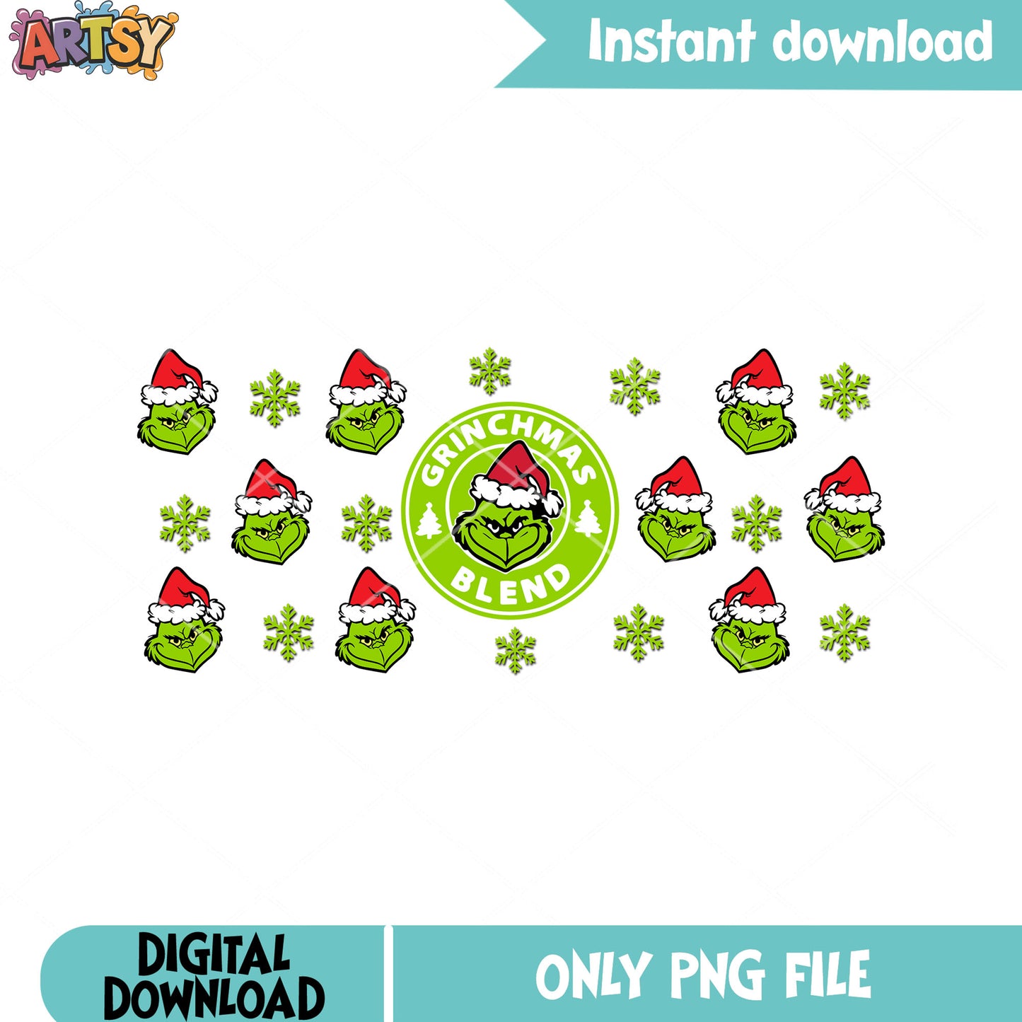 Snow Grinchmas tree png, santa claus hat png, merry christmas png