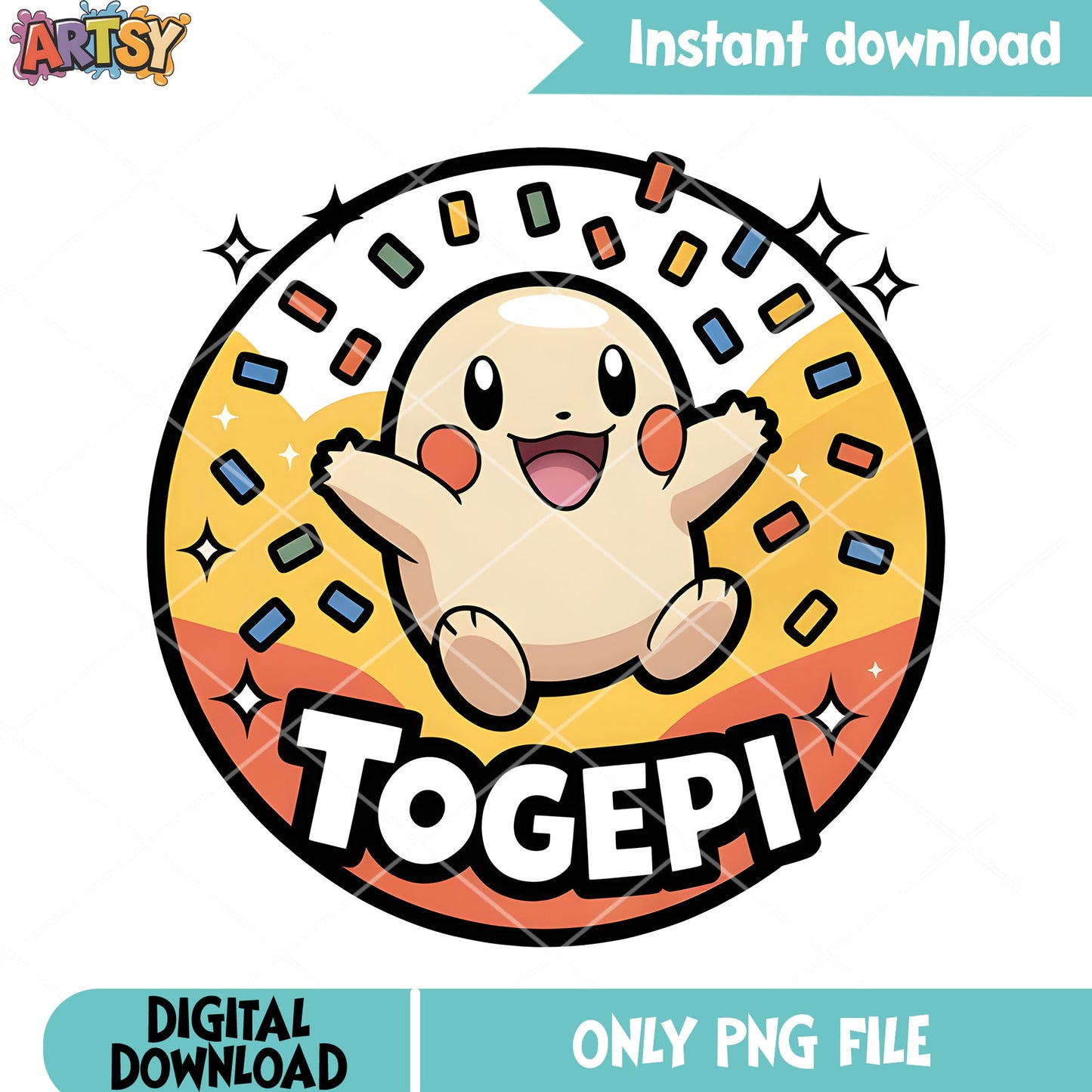 So cute togepi pokemon png, pokemon togepi png, pokemon card png
