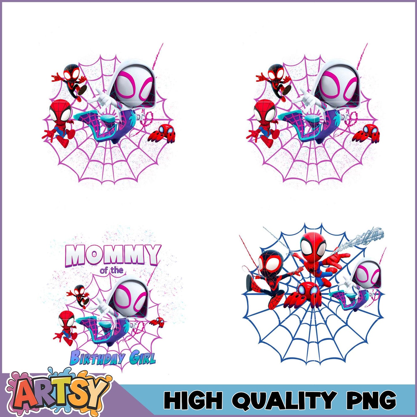 Spider-Verse PNG Bundle High Quality Images