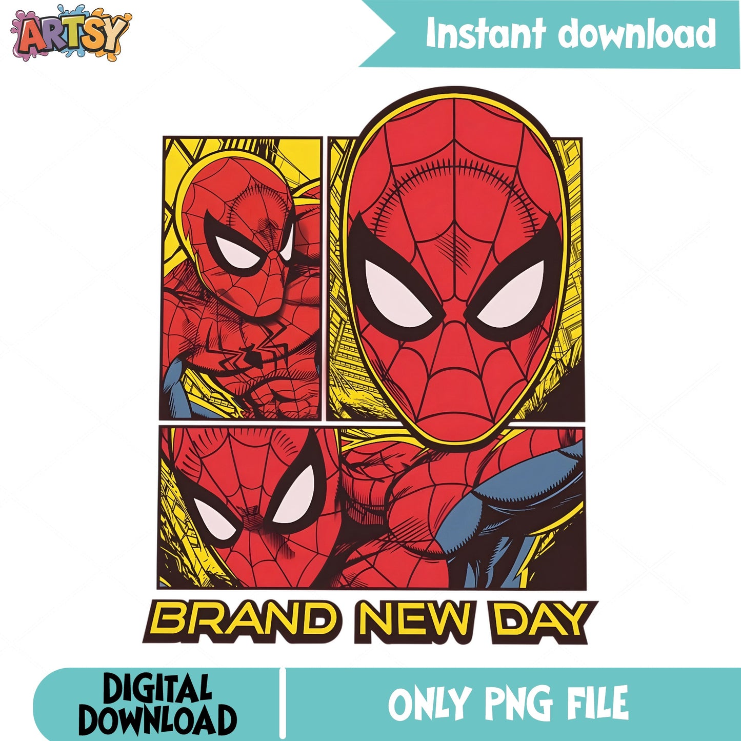 Spiderman Brand New Day PNG, Marvel Superhero PNG, Comic PNG