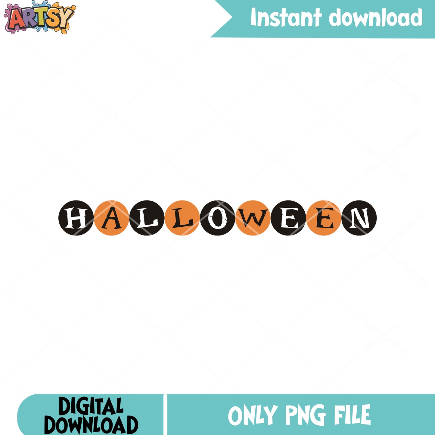 Spooky name png, happy halloween png, halloween scary png