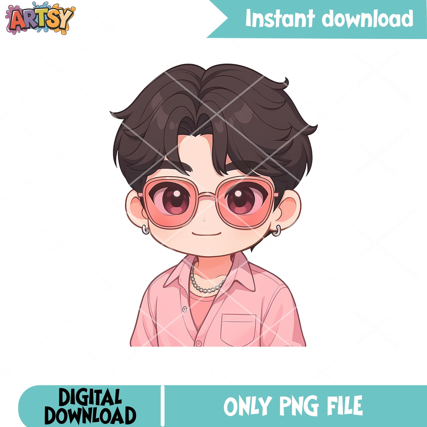 Sweet jinu saja boys png, love saja boys png, kpop hunters png