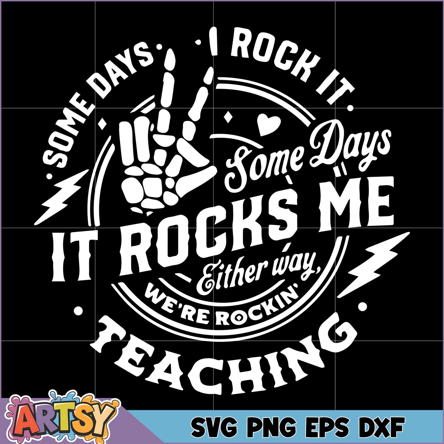 Teaching SVG Some Days I Rock It, Some Days It Rocks Me