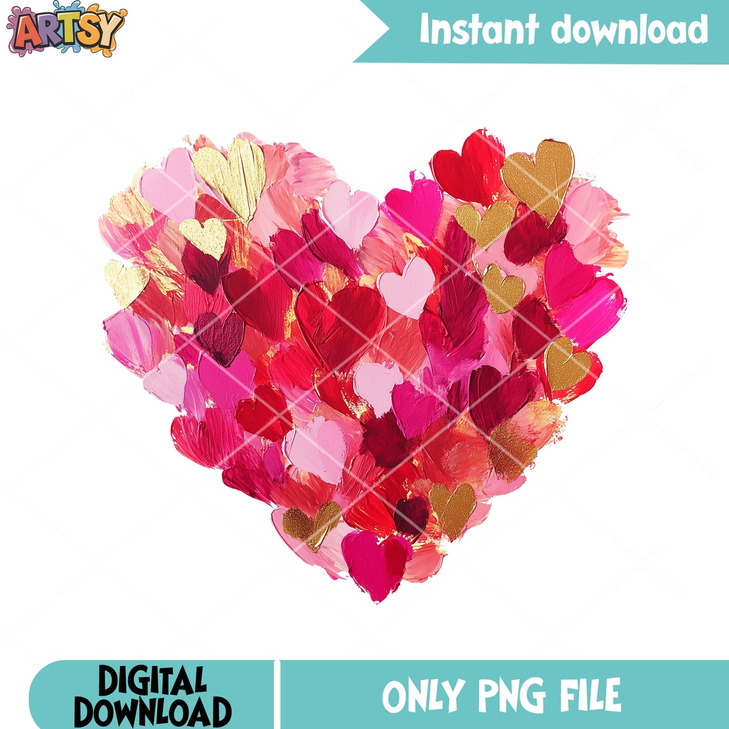 The heart valentine edition png, valentine heart png, love vibes png