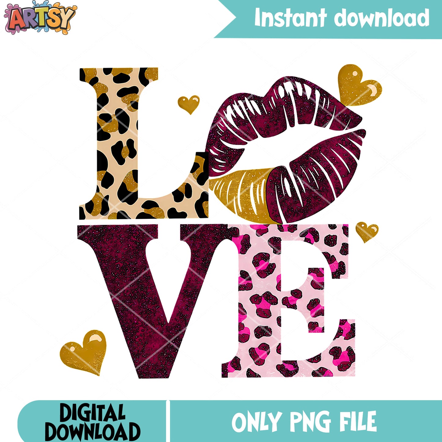 The lip mark valentines png, valentines day png, love vibes png