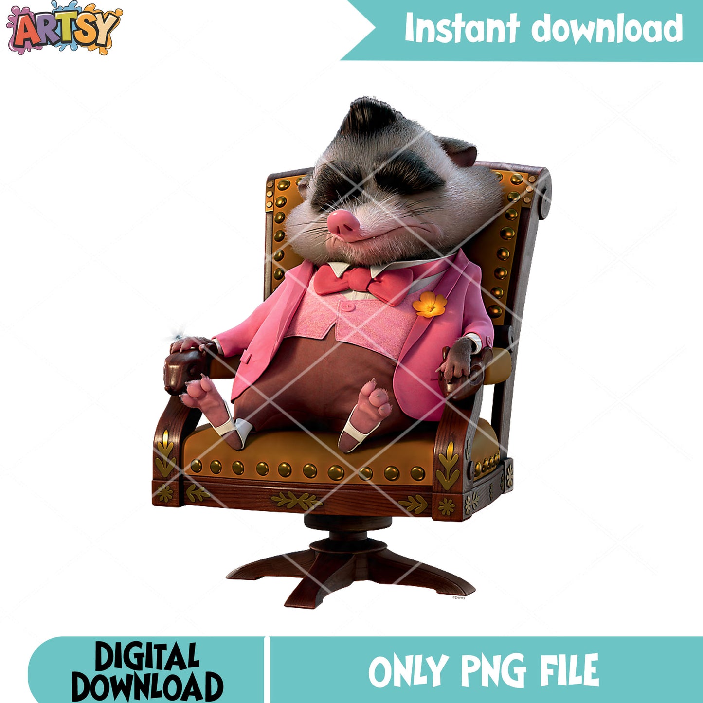 The mafia zootopia png, zootopia movie png, mr big zootopia png