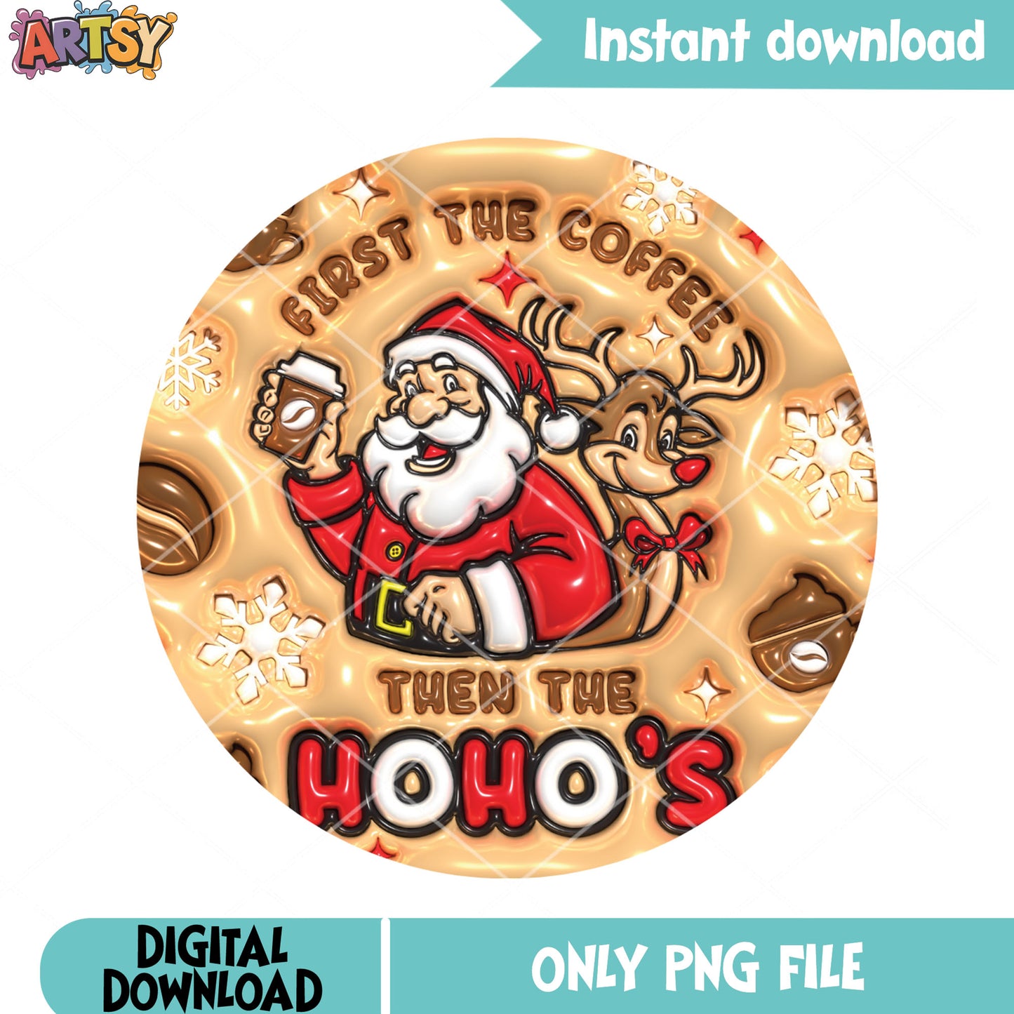 The santa clause cast png, first the coffee png, reindeer png