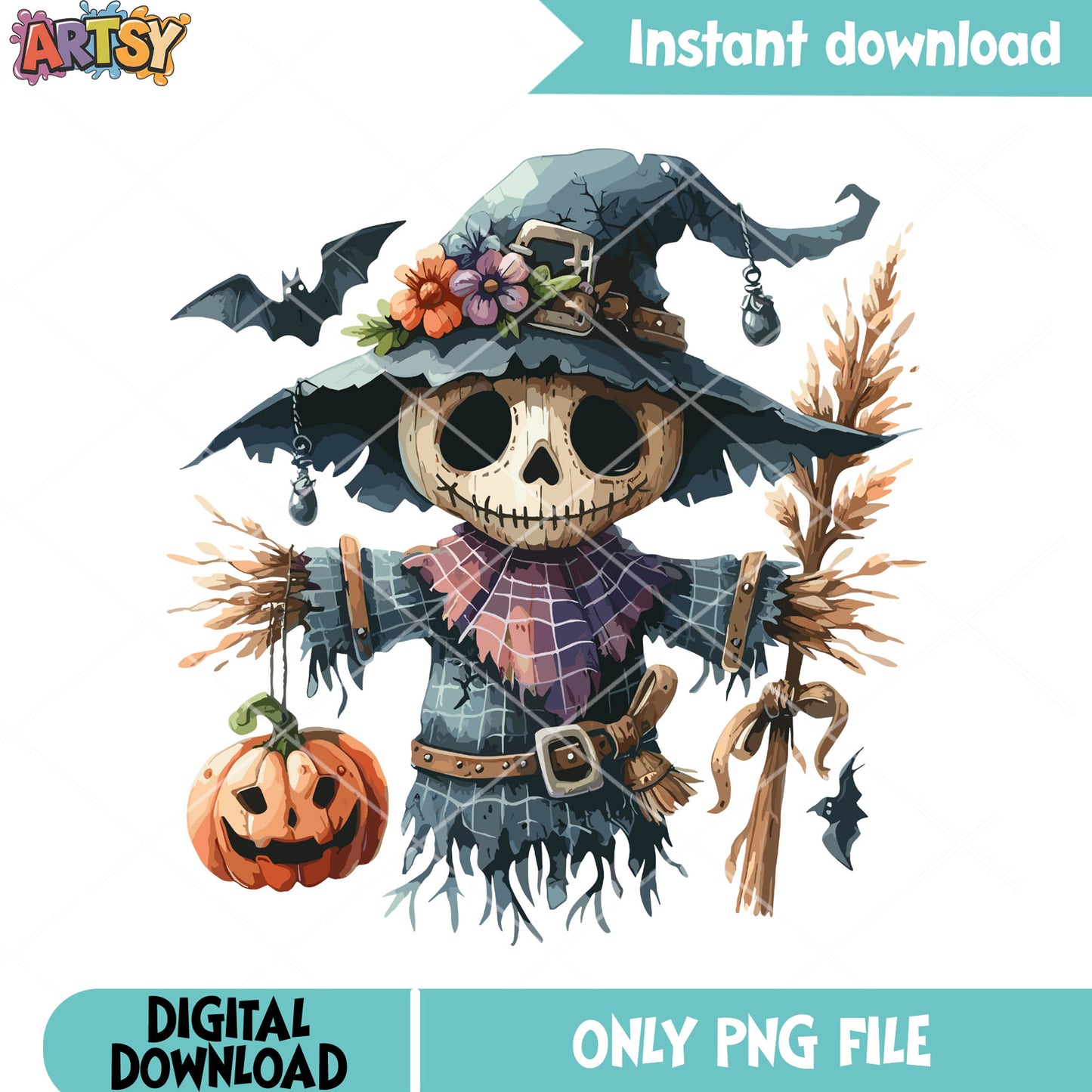 The wicker pumpkin scary bat png, witches hat png, halloween night png