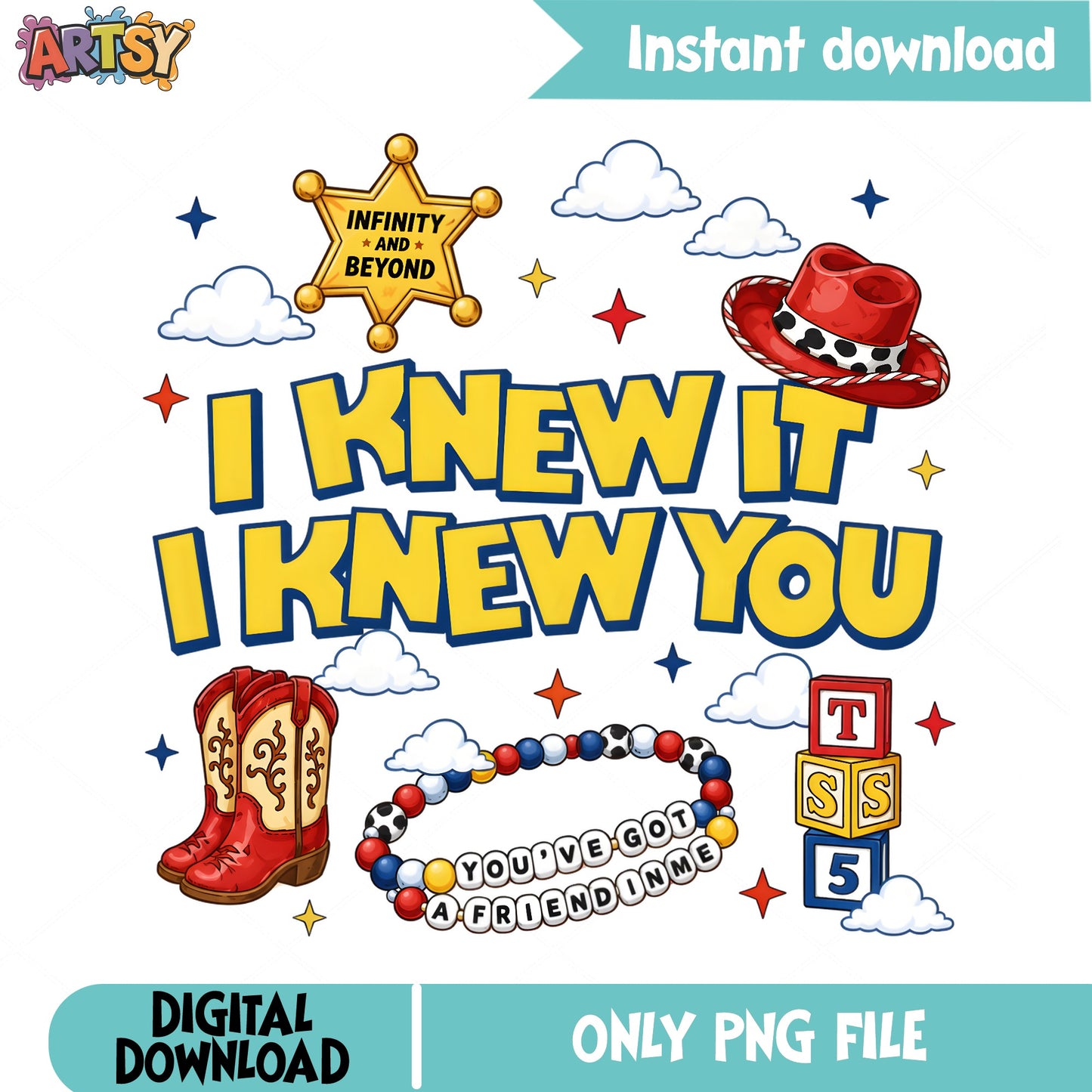 Toy Story I Knew It I Knew You PNG, Taylor Swift TS5 PNG, Disney PNG