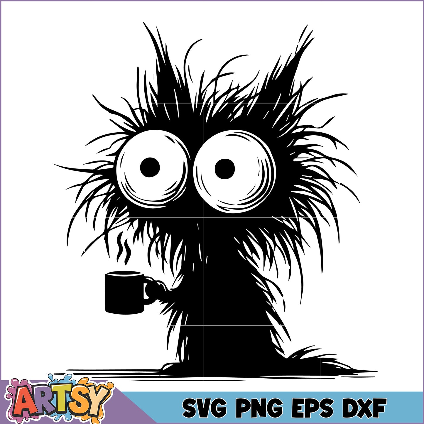 Two Eyes in the Dark SVG