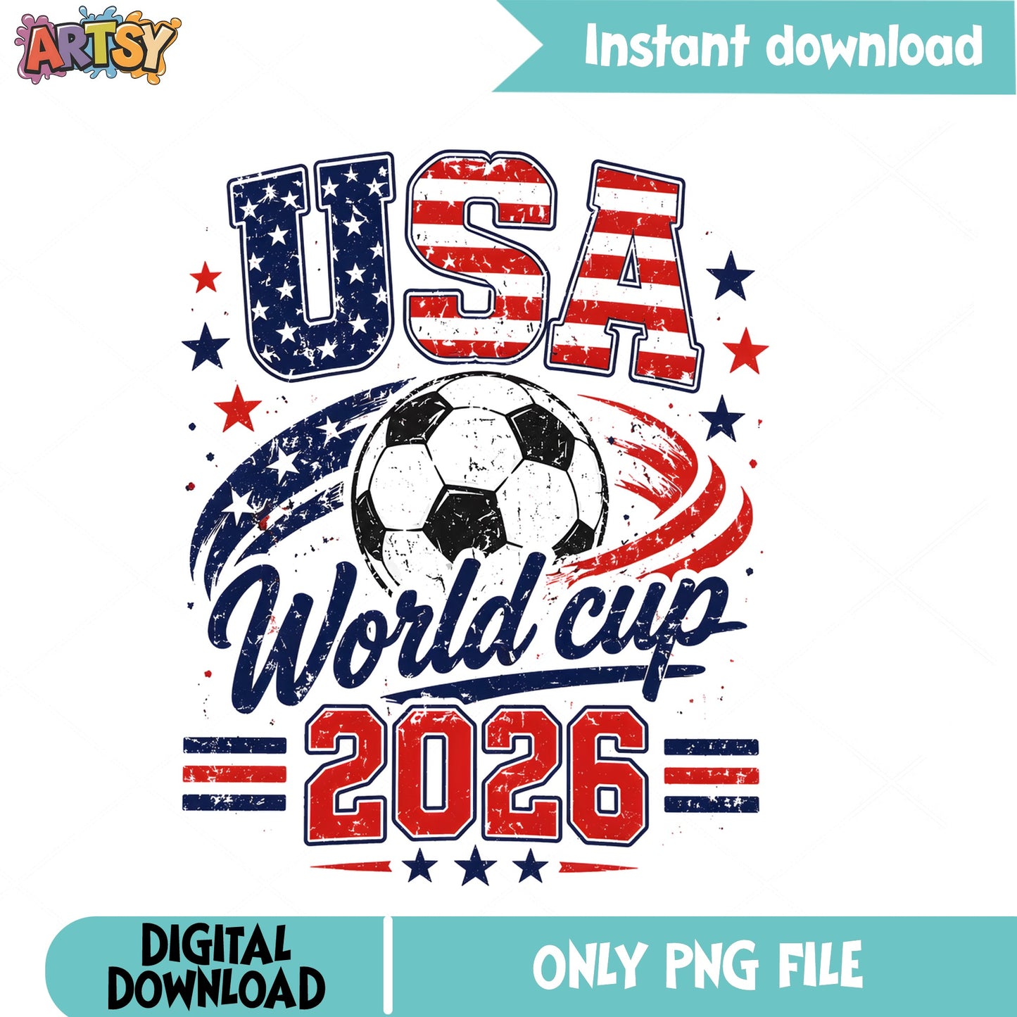 USA Soccer World Cup 2026 PNG, American Football PNG, USA PNG