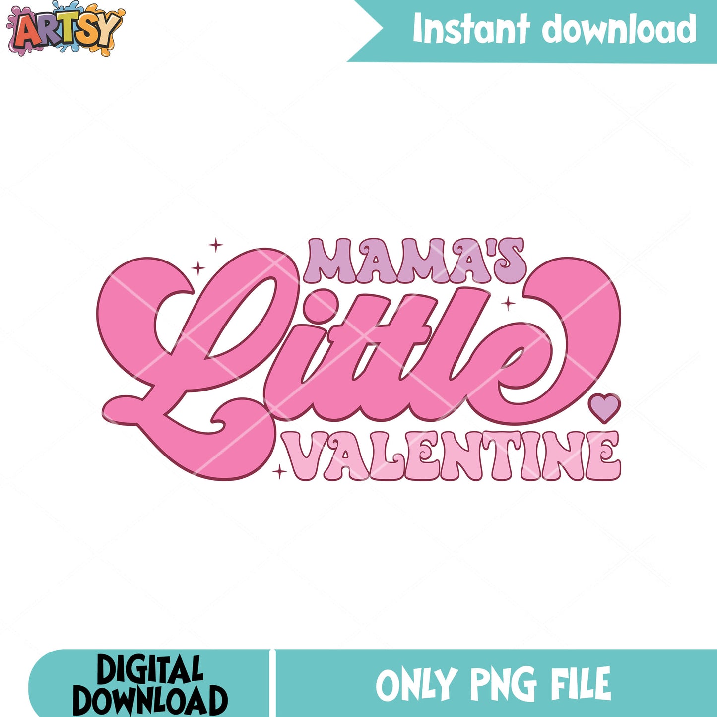 Valenitne for my lovely mama png, valentine poster png, valentine png