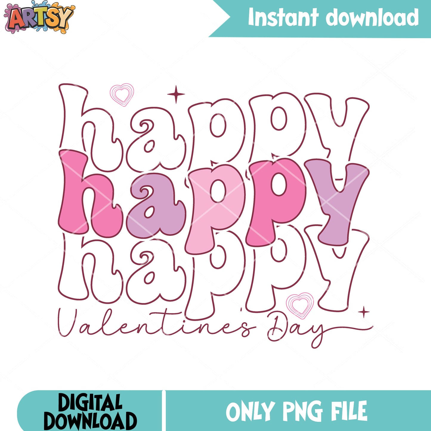 Very happy valentine poster png, valentine day png, love vibes png