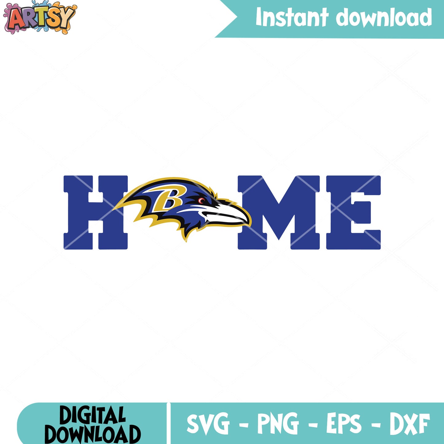 Way to home ravens svg. afc north svg, baltimore ravens svg
