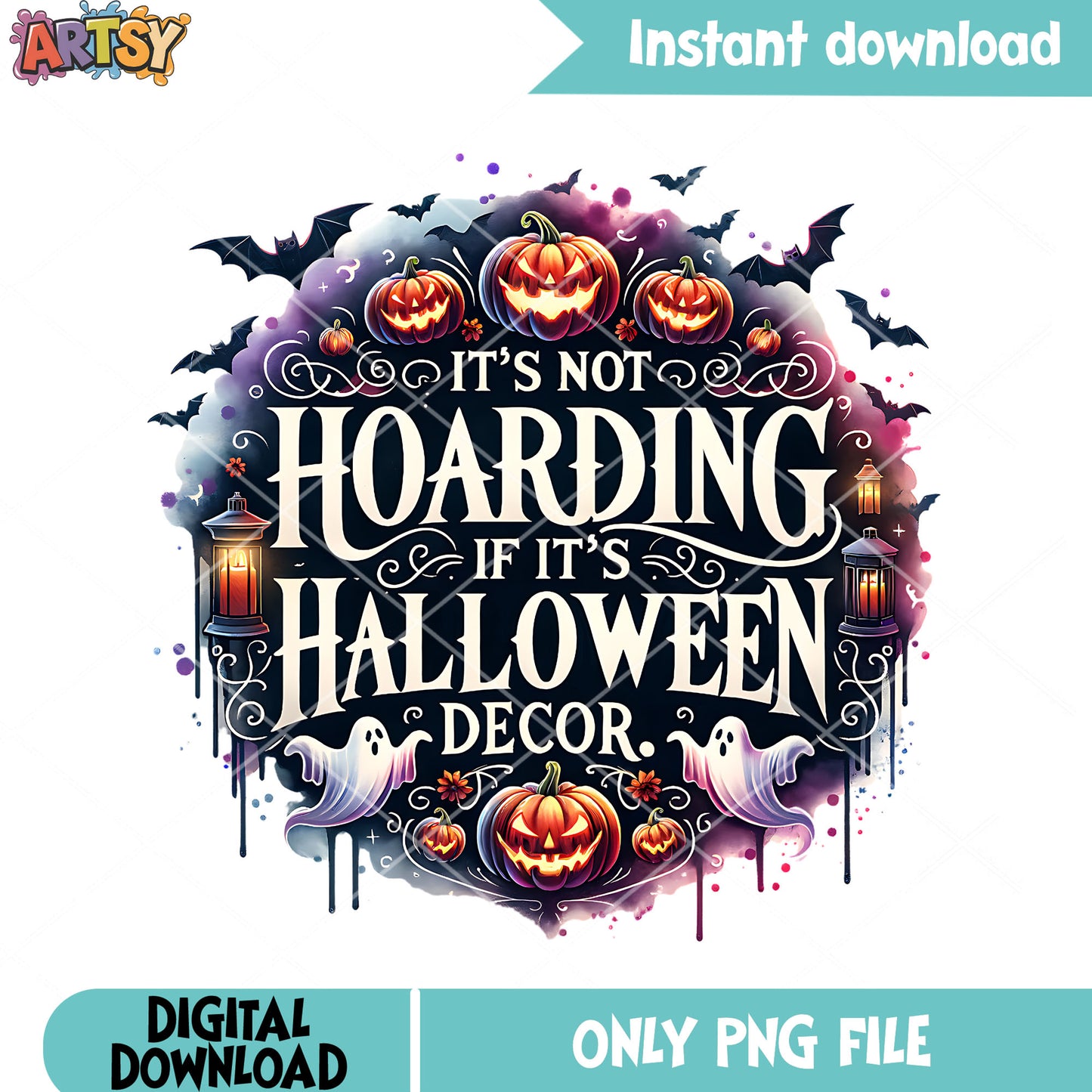 Wicker pumpkin white spirit png, scary bats png, halloween scary png