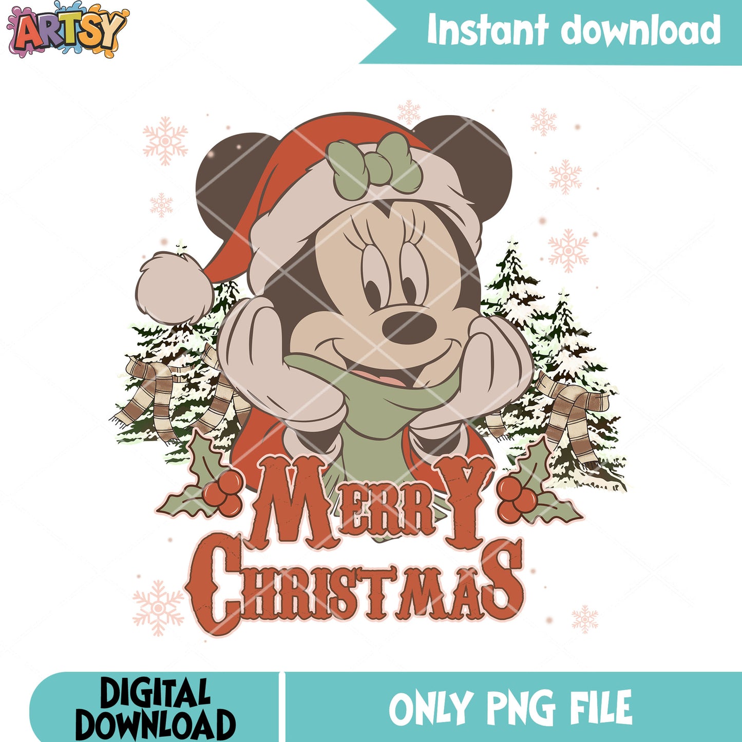 Winter vibes mickey png, mickey and friends png, disney christmas png