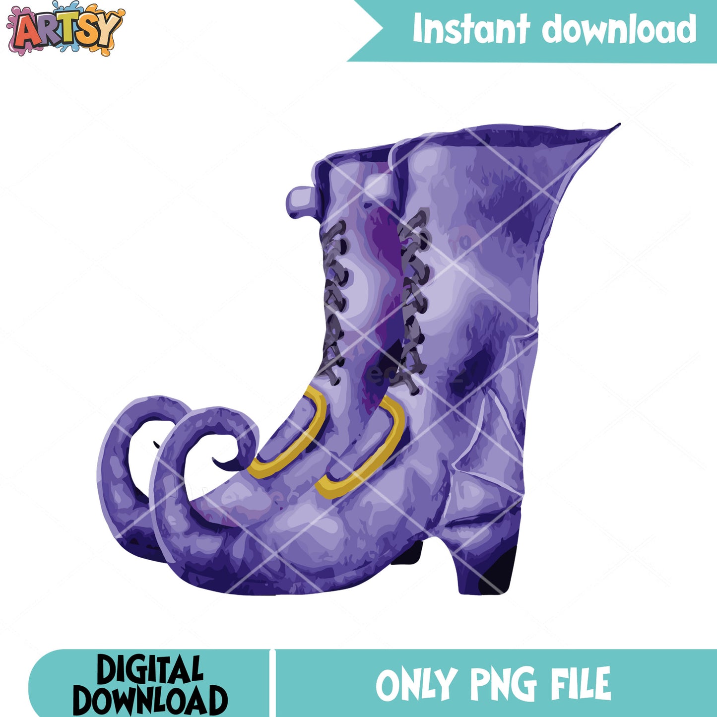 Witch ancessory png, elf boots png, halloween scary png