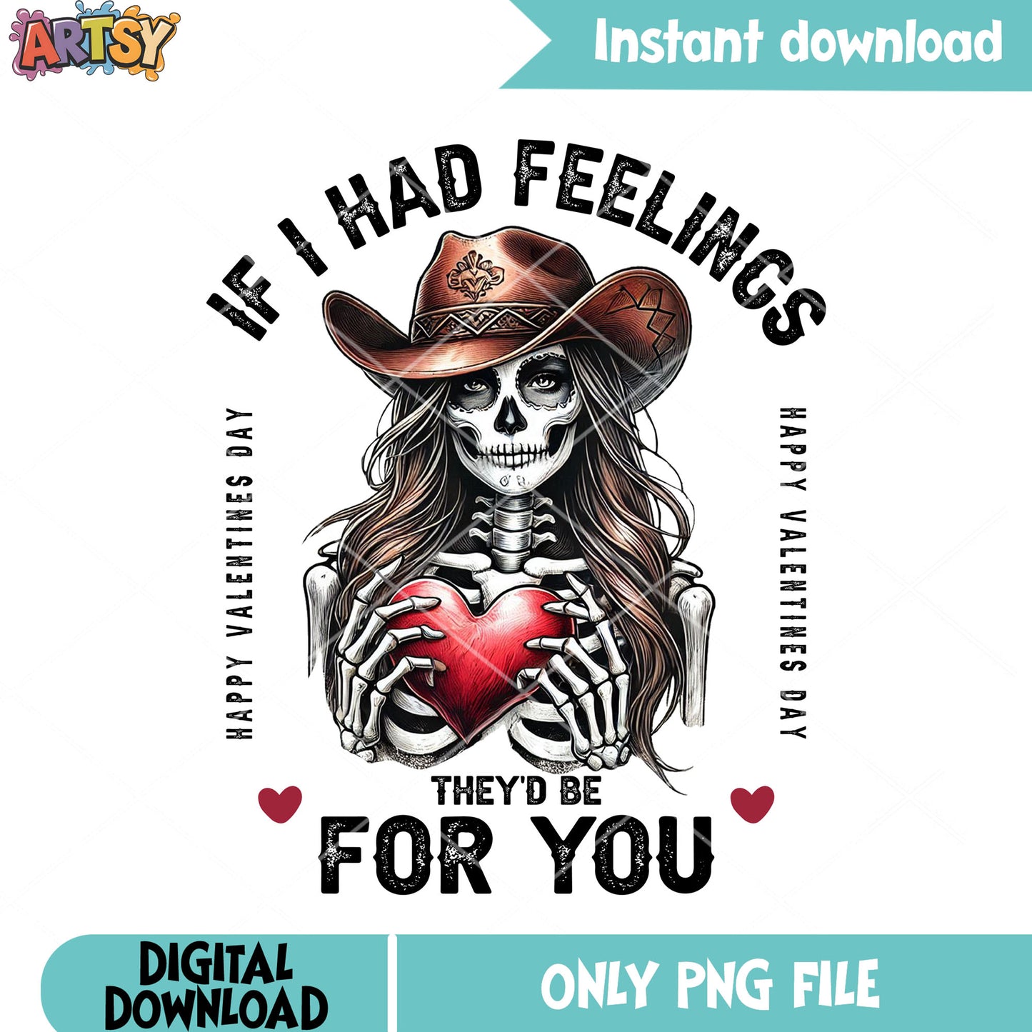 Women skeleton valentine png, happy valentine png, valentine coffee png